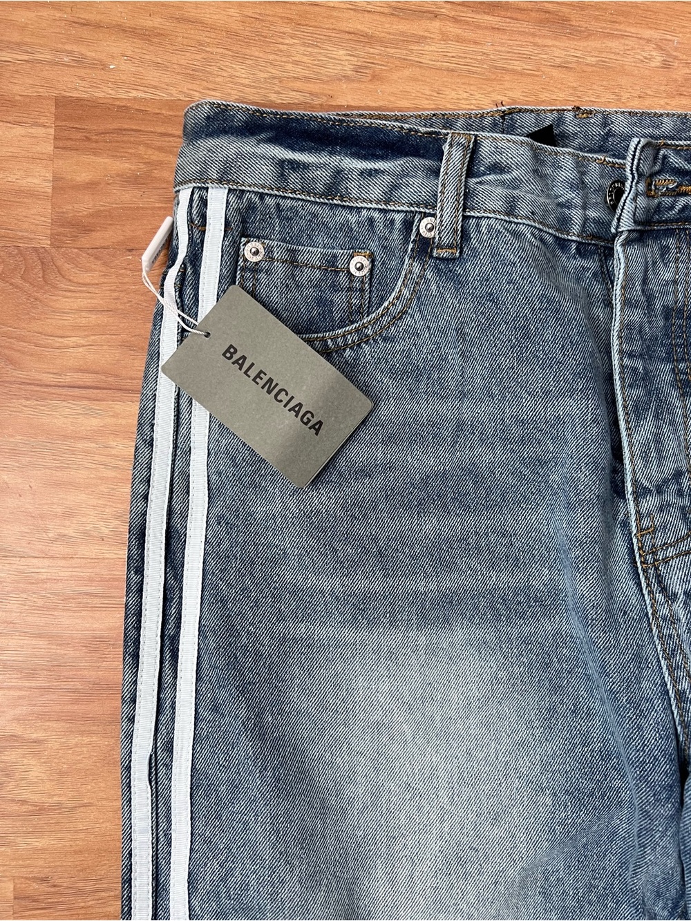 Mens Balenciaga x adidas jeans - Picture 3 of 4